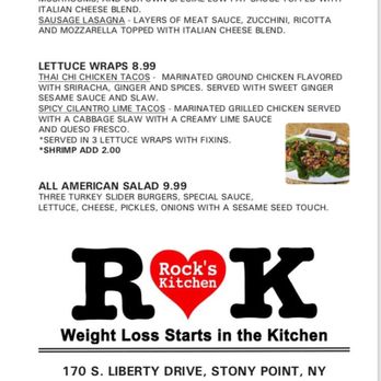 Rock’s Kitchen - Menu - Pizza Near Me - Stony Point, New York