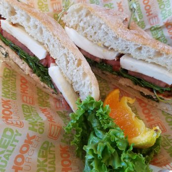 Hook Burger - Caprese Chicken Sandwich $8.25 (4/5) - Burgers Near Me - Santa Clarita, California Hook Burger - Caprese Chicken Sandwich $8.25 (4/5) - Burgers Near Me - Santa Clarita, California