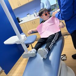 Smiles In Bloom - Fall 2025 - getting ready for a teeth cleaning