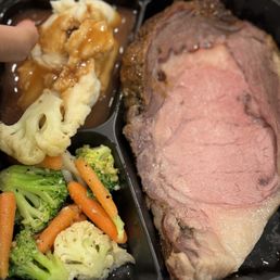 Prime rib dinner Prime rib dinner
