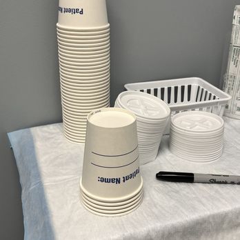 East Beach Urgent Care - Cardboard coffee cups to hold urine samples - Urgent Care Near Me - Norfolk, Virginia East Beach Urgent Care - Cardboard coffee cups to hold urine samples - Urgent Care Near Me - Norfolk, Virginia