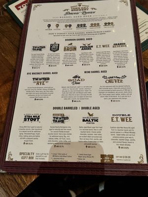 Menu photo 1 Town Hall Brewery Minneapolis, MN Menu photo 1 Town Hall Brewery Minneapolis, MN