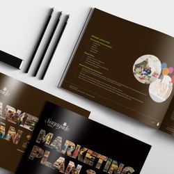 Mblem Graphic Design - Corporate Marketing Strategy publication