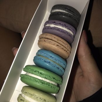 7 Leaves Cafe - (Up-down) black sesame, lavender, chocolate hazelnut, salted caramel, green tea, and pistachio - Coffee & Tea Near Me - Alhambra, California 7 Leaves Cafe - (Up-down) black sesame, lavender, chocolate hazelnut, salted caramel, green tea, and pistachio - Coffee & Tea Near Me - Alhambra, California