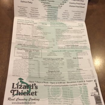 Lizard's Thicket - Southern Near Me - Columbia, South Carolina