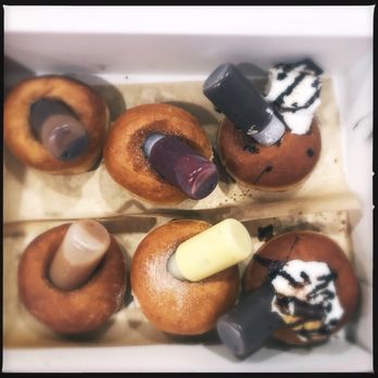 BomboBar - We also got 6 bombolinis to go... didn't realize they ALL came with the fun squeeze tubes of filling! Excited. - Desserts Near Me - Chicago, Illinois BomboBar - We also got 6 bombolinis to go... didn't realize they ALL came with the fun squeeze tubes of filling! Excited. - Desserts Near Me - Chicago, Illinois