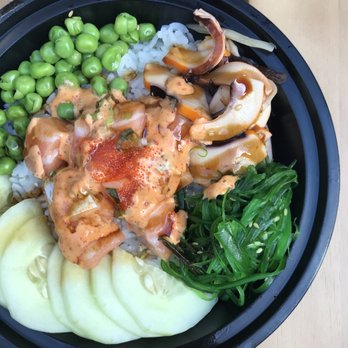 eSushi - salmon lover poke bowl (to go) - Japanese Near Me - Mt Prospect, Illinois eSushi - salmon lover poke bowl (to go) - Japanese Near Me - Mt Prospect, Illinois