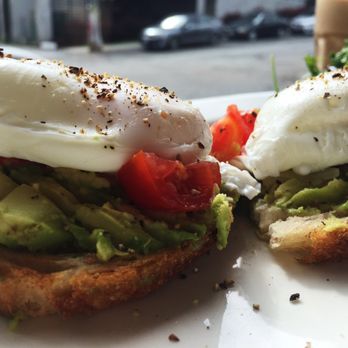 Pallet Coffee Roasters - Avocado bruschetta - Coffee & Tea Near Me - Vancouver, British Columbia