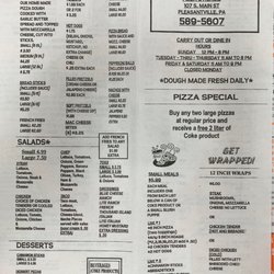 Corky's II - Updated Menu January 2022
