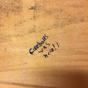 Lakeside Pines Campground - This was on the wall above the urinal. I didn't get the chance to meet Fireballs, but his legend lives on. - Campgrounds Near Me - Bridgton, Maine Lakeside Pines Campground - This was on the wall above the urinal. I didn't get the chance to meet Fireballs, but his legend lives on. - Campgrounds Near Me - Bridgton, Maine