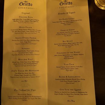 The Grotto - Current menu - Bars Near Me - Missoula, Montana The Grotto - Current menu - Bars Near Me - Missoula, Montana