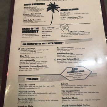 Werewolf - Menu - Breakfast & Brunch Near Me - San Diego, California Werewolf - Menu - Breakfast & Brunch Near Me - San Diego, California