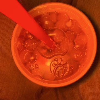 Chick-fil-A - You can clearly tell Dr Pepperis pressed down yet it's root beer!! - Chicken Shop Near Me - Kalispell, Montana