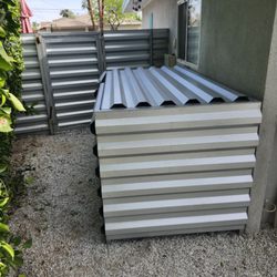 Desert Prestige Ornamental Iron - Enclosure for pool equipment