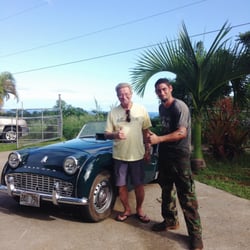All Kine Motor Repairs - Client, his '62 Triumph with ASE Certified and State Licensed Mechanic Jarrod Goode