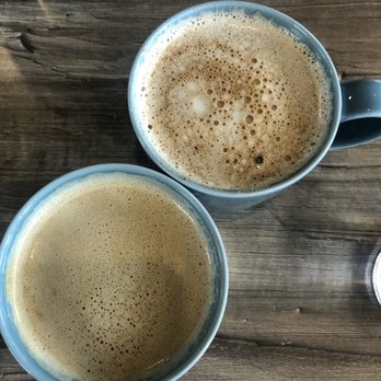 Ginger and Baker - Latte and coconut chai - Cafes Near Me - Fort Collins, Colorado