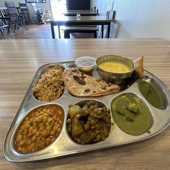Sattvik Foods - Full thali offerings change daily - Indian Near Me - San Diego, California