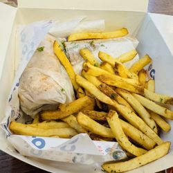 North Market - Blacken Fish Sandwich - Pickerel and fresh cut fries