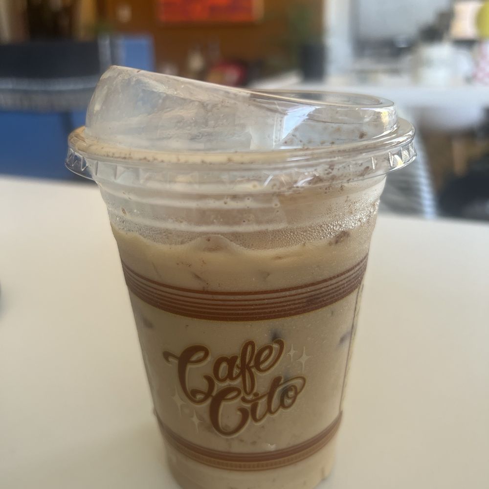 Cafe Cito - Enjoying the Spanish Latte in the comfort of my office - Coffee & Tea Near Me - Santa Ana, California