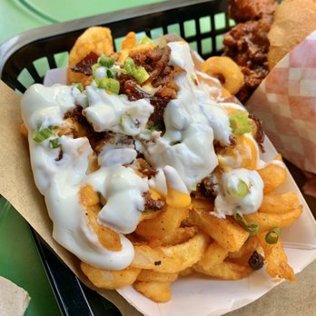 The Bird - Loaded Curly Fries - meh, skippable - Chicken Shop Near Me - San Francisco, California The Bird - Loaded Curly Fries - meh, skippable - Chicken Shop Near Me - San Francisco, California