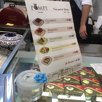 Pompi - Different tiramisu flavors - Ice Cream & Frozen Yogurt Near Me - Rome, RM