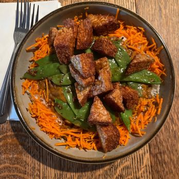 The 3 Legged Crane Pub and Brewhouse - Curry bowl with tempeh. - Breweries Near Me - Oakridge, Oregon The 3 Legged Crane Pub and Brewhouse - Curry bowl with tempeh. - Breweries Near Me - Oakridge, Oregon