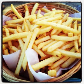 Nepenthe - Half-order Basket of French Fries - New American Near Me - Big Sur, California
