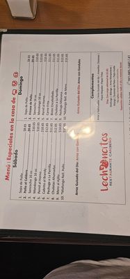 Menu photo 8 Lechoncito's Restaurant San Juan, PR Menu photo 8 Lechoncito's Restaurant San Juan, PR