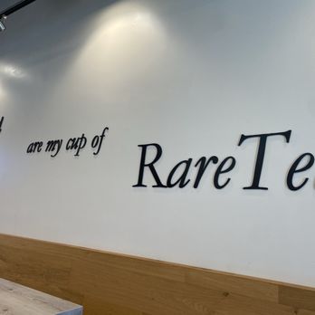 RareTea - Wall for photo ops - Bubble Tea Near Me - Rancho Cucamonga, California