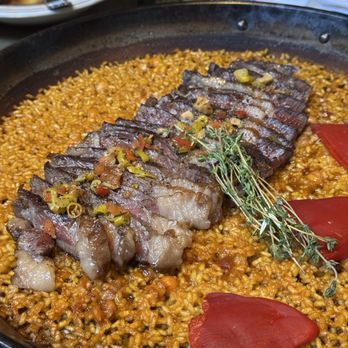 Macarena - ribeye paella - Spanish Near Me - Palo Alto, California Macarena - ribeye paella - Spanish Near Me - Palo Alto, California