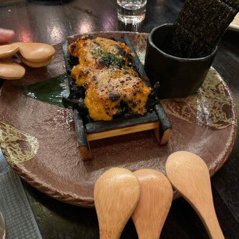 Kinjiro - Seared uni aka spooney love. - Izakaya Near Me - Los Angeles, California Kinjiro - Seared uni aka spooney love. - Izakaya Near Me - Los Angeles, California