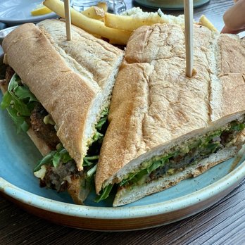 Teak - Black bean sandwich. Really good, I'd order it again - New American Near Me - St. Petersburg, Florida Teak - Black bean sandwich. Really good, I'd order it again - New American Near Me - St. Petersburg, Florida