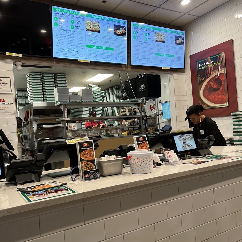 Marco's Pizza - the counter and menus - Italian Near Me - Sun City Center, Florida