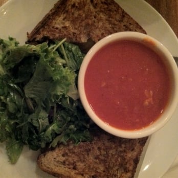 Red Eye Cafe - $7.50 special. Salad, tomatoe and zucchini soup , cheddar and carameliZed onion jam grilled cheese. - Cafes Near Me - Montclair, New Jersey Red Eye Cafe - $7.50 special. Salad, tomatoe and zucchini soup , cheddar and carameliZed onion jam grilled cheese. - Cafes Near Me - Montclair, New Jersey