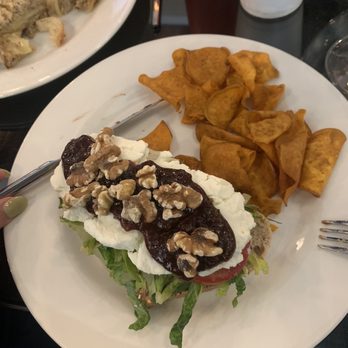 Wild Thyme Gourmet - Chevre Goat Cheese Sandwich - New American Near Me - Highlands, North Carolina Wild Thyme Gourmet - Chevre Goat Cheese Sandwich - New American Near Me - Highlands, North Carolina