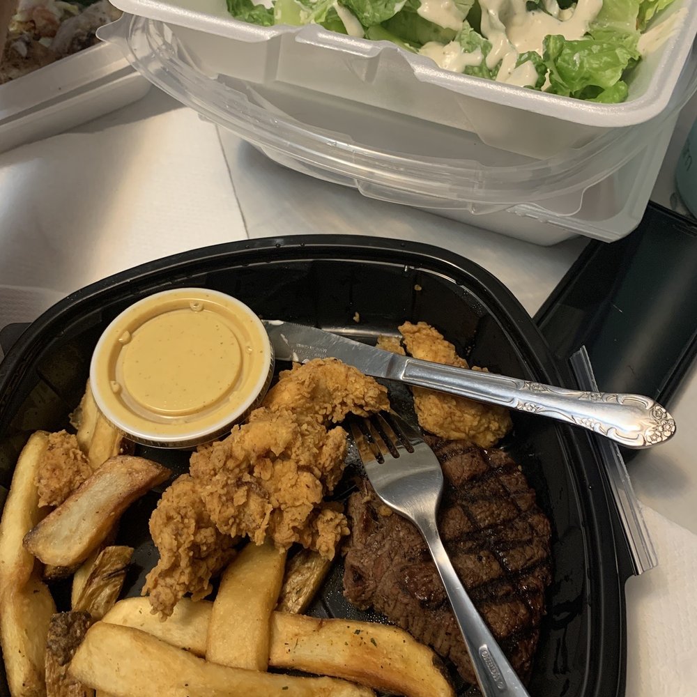 Texas Roadhouse - Steak and chicken fritter combo - Steakhouses Near Me - Methuen, Massachusetts Texas Roadhouse - Steak and chicken fritter combo - Steakhouses Near Me - Methuen, Massachusetts