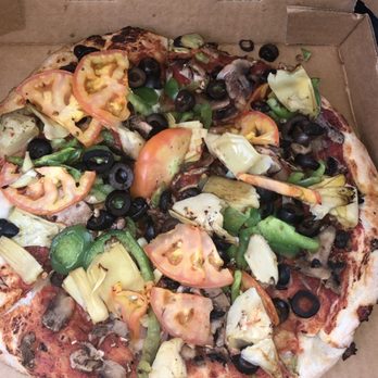 Mountain Mike's Pizza - veggie pizza no cheese - Pizza Near Me - Salinas, California