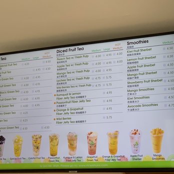 Mr. Wish - Edison - menu - Bubble Tea Near Me - Edison, New Jersey