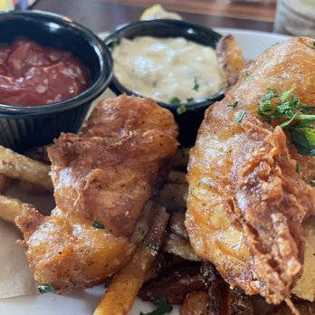 Von's 1000Spirits - Seattle Sourdough Cod & Chips - New American Near Me - Seattle, Washington
