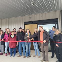 Nottawa Gas Company - Grand opening ribbon cutting November 17th, 2023