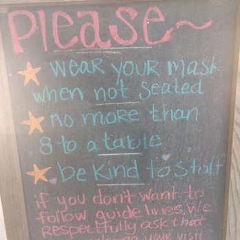 Low Tide Brewing - This sign is how businesses should handle COVID. Way to go, Low Tide! - Breweries Near Me - Johns Island, South Carolina