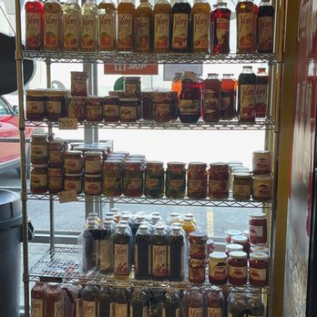 Armenian Bistro - Selection of juice and jams - Modern European Near Me - Toronto, Ontario Armenian Bistro - Selection of juice and jams - Modern European Near Me - Toronto, Ontario