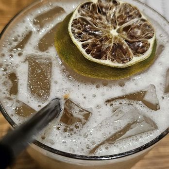 Cork & Pig Tavern - Spiced Pear Margarita - New American Near Me - San Angelo, Texas