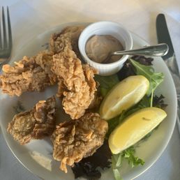 Flash Fried Oysters