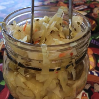 Pupusita Express - I loved the spicy fermented jalapeño & cabbage - Salad Near Me - Round Lake Beach, Illinois