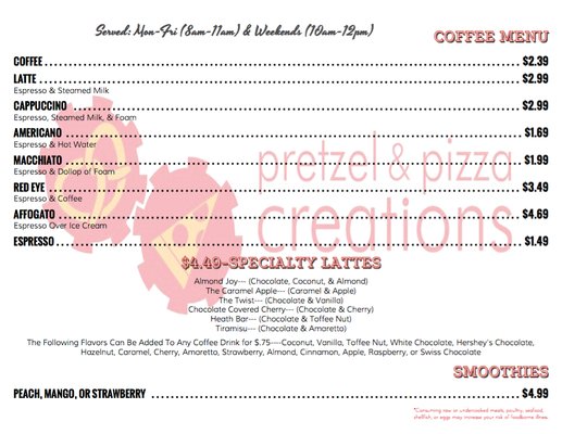 Menu photo 8 Pretzel and Pizza Creations Hagerstown, MD