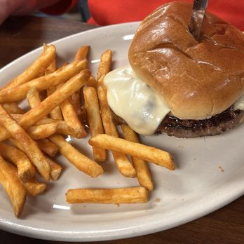 State Line Restaurant - Cheeseburger and fries - Breakfast & Brunch Near Me - Greendale, Indiana