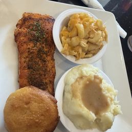 Cajun or Lemon Pepper Salmon Dinner Cajun or Lemon Pepper Salmon Dinner