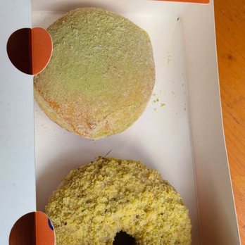 Old Ferry Donut - Matcha milk and pistachio $10 total - Donuts Near Me - Buena Park, California Old Ferry Donut - Matcha milk and pistachio $10 total - Donuts Near Me - Buena Park, California