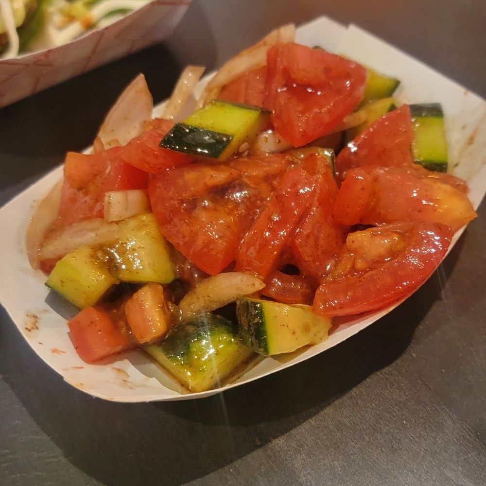 Tiki Grill - Tomato Cucumber salad - Comfort Food Near Me - Flagstaff, Arizona Tiki Grill - Tomato Cucumber salad - Comfort Food Near Me - Flagstaff, Arizona